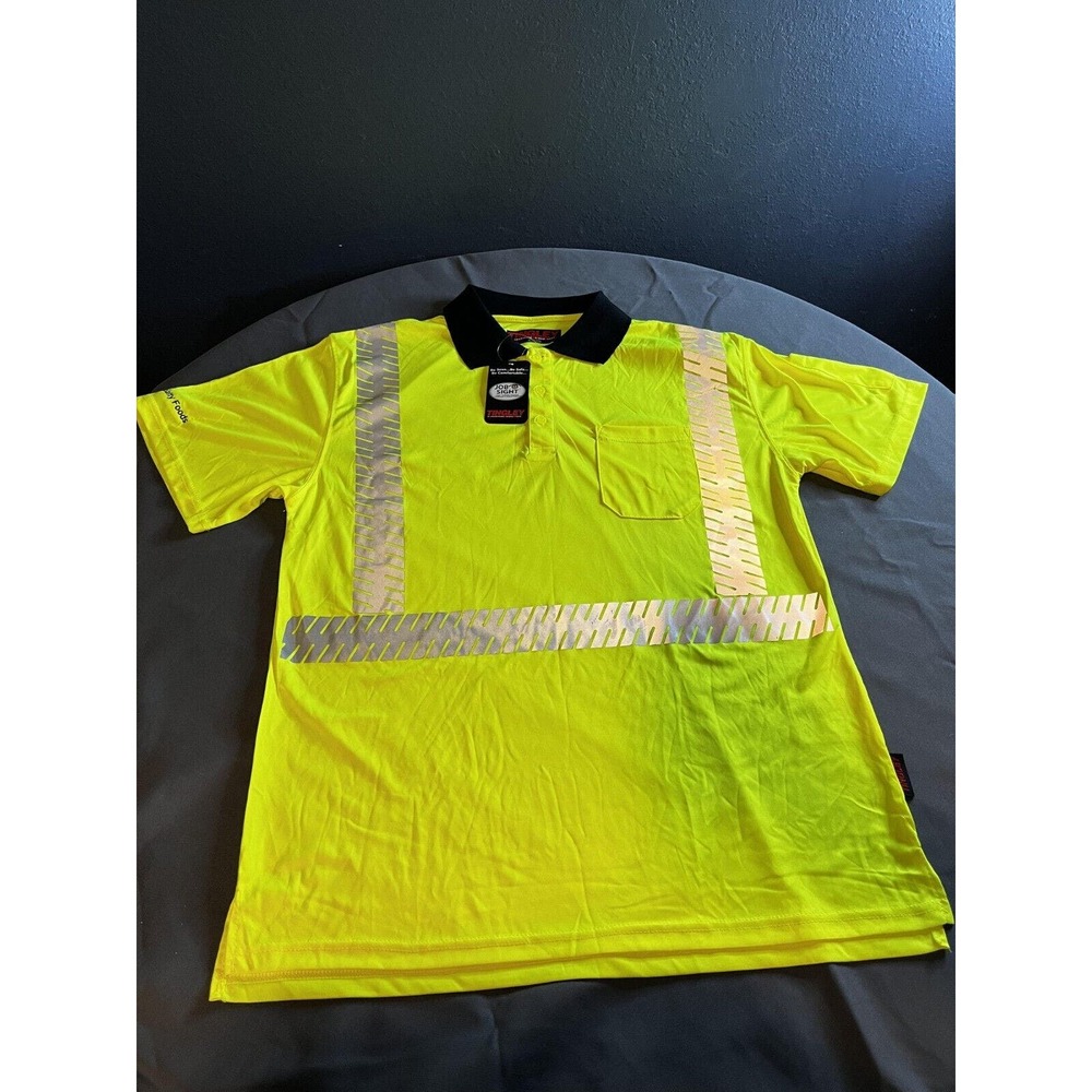 Nwt Tingley Lightweight Reflective Polo Shirt Size Large